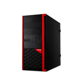 Altos P10 F7/Intel Core i5-11400 2.60GHz Hexa/8GB+256GB SSD/GF RTX3060 12GB/noOS/3Y/BLACK+RED