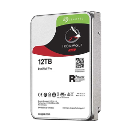 Жесткий диск Seagate  IronWolf Pro ST12000NE0008, NAS 12TB, 3.5'', 7200 RPM, 256MB, SATA-III, 512e