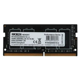 Оперативная память AMD R744G2400S1S-U DDR4 1x4 GB SODIMM для ноутбука