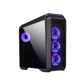 Chieftec Stallion III  Black , ATX Gaming case, T Glass, 4x RGB fan, MB sync, remote, Mesh Frontpanel