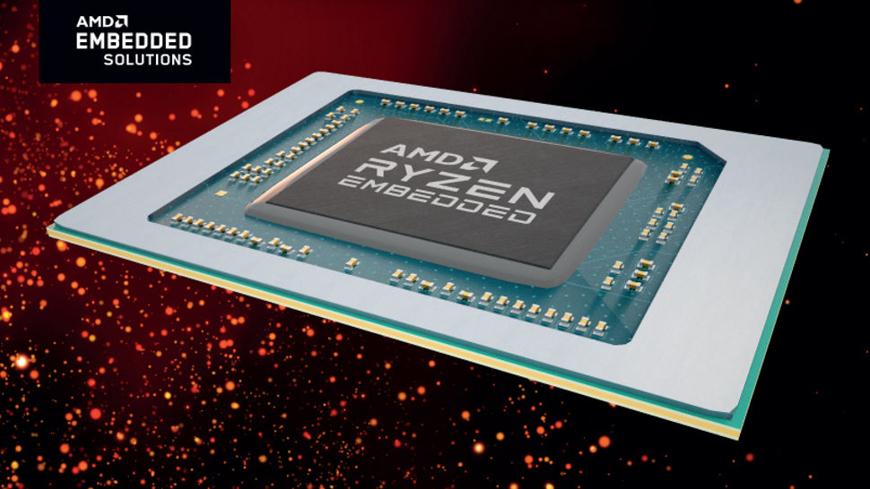 AMD выпускает процессоры Ryzen Embedded серии V3000
